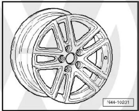 VOLKSWAGEN Golf Variant (2007) - 6^1 / 2J× 16 - 6