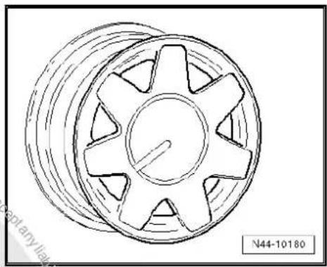 VOLKSWAGEN Golf Variant (2007) - Wheel allocation Passat, type 35l model year 1994 to model year 1997 - 8