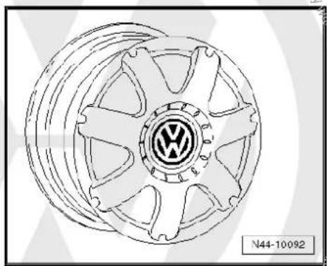 VOLKSWAGEN Golf Variant (2007) - 7 J x 17 - 5