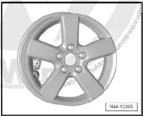 VOLKSWAGEN Golf Variant (2007) - 6^1/2 ~J × 16 - 16