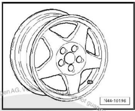 VOLKSWAGEN Golf Variant (2007) - 6^1 / 2 ~J × 15 - 11