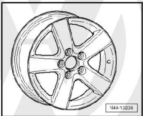 VOLKSWAGEN Golf Variant (2007) - 6^1/2 ~J × 16 - 16