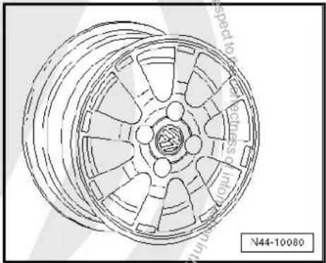 VOLKSWAGEN Golf Variant (2007) - 6 J x 14 - 5