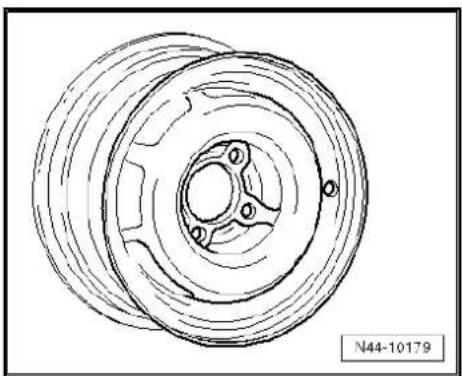VOLKSWAGEN Golf Variant (2007) - Wheel allocation Polo estate type 6KV model year 1998 to model year 2002 - 3