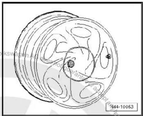 VOLKSWAGEN Golf Variant (2007) - Wheel allocation for Sharan, Sharan Syncro. Type 7M model year 1996 to model year 2000 - 6