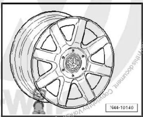 VOLKSWAGEN Golf Variant (2007) - 6^1/2 ~J × 16 - 12