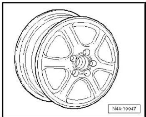 VOLKSWAGEN Golf Variant (2007) - 6^1 / 2 ~J × 15 - 11