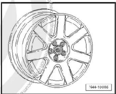 VOLKSWAGEN Golf Variant (2007) - 6^1/_2 J x 16 - 16
