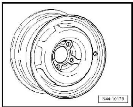 VOLKSWAGEN Golf Variant (2007) - Wheel allocation Polo Classic, type 6KV model year 1996 to model year 2002 - 3