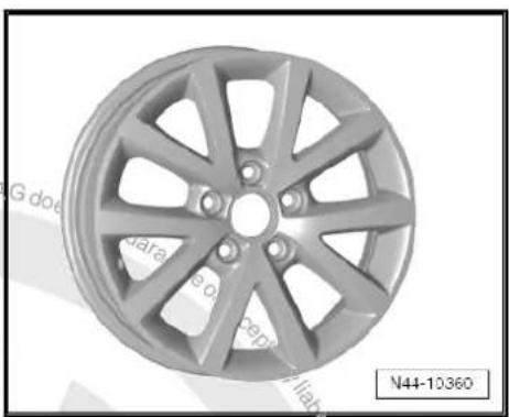 VOLKSWAGEN Golf Variant (2007) - 6^1 / 2J× 16 - 8