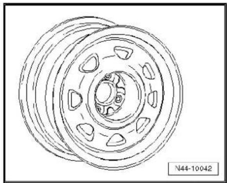 VOLKSWAGEN Golf Variant (2007) - Wheel allocation Golf cabriolet; type 1E from model year 1998 to model year 2002 - 2