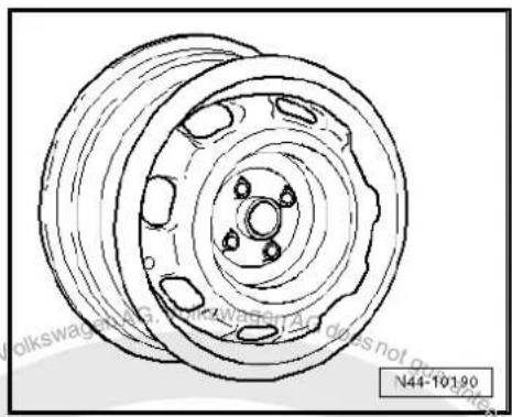 VOLKSWAGEN Golf Variant (2007) - Wheel allocation Golf cabriolet; type 1E from model year 1998 to model year 2002 - 3