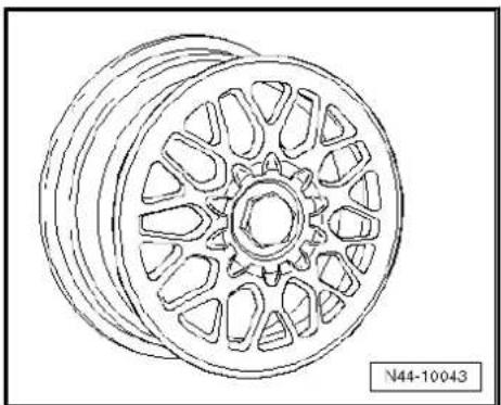VOLKSWAGEN Golf Variant (2007) - 6^1 / 2 ~J × 15 - 6