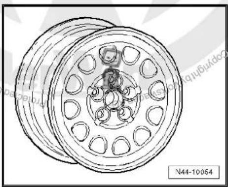VOLKSWAGEN Golf Variant (2007) - Wheel allocation Passat, type 35l model year 1994 to model year 1997 - 19
