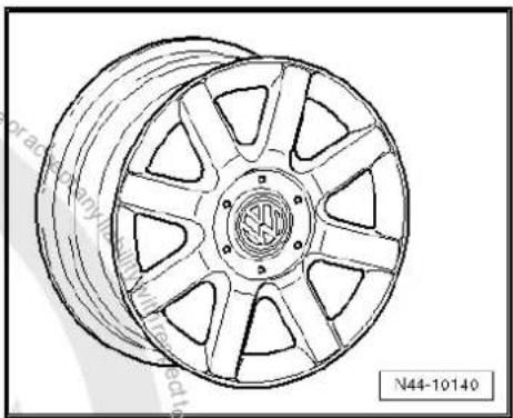 VOLKSWAGEN Golf Variant (2007) - Winter wheel - 1