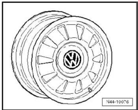 VOLKSWAGEN Golf Variant (2007) - 6 J x 15 - 5