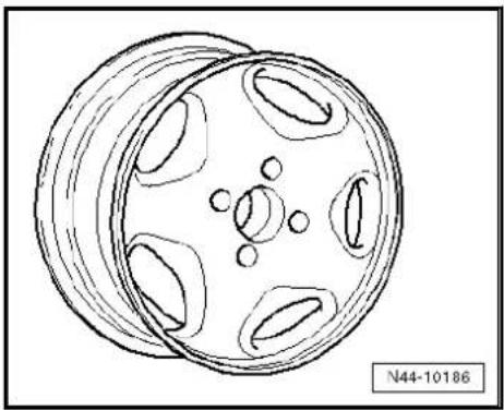 VOLKSWAGEN Golf Variant (2007) - Wheel allocation Passat, type 35l model year 1994 to model year 1997 - 16
