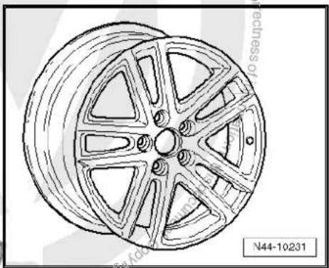 VOLKSWAGEN Golf Variant (2007) - 6^1 / 2J× 16 - 4