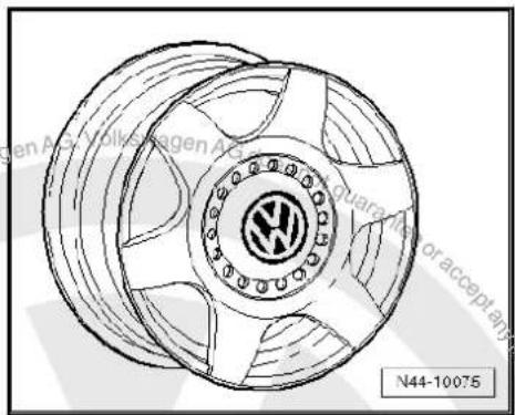 VOLKSWAGEN Golf Variant (2007) - 6^1/_2 J x 16 - 3
