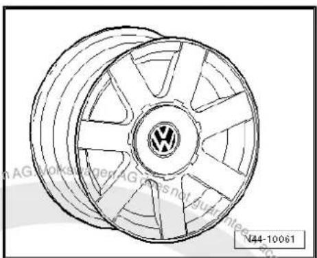 VOLKSWAGEN Golf Variant (2007) - 6^1 / 2 ~J × 15 - 9