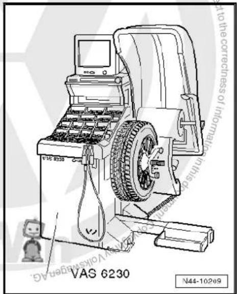 VOLKSWAGEN Golf Variant (2007) - Vibration control system -VAS 6230- - 1