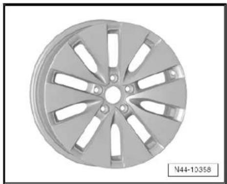 VOLKSWAGEN Golf Variant (2007) - 7^1/2 ~J × 18 - 9