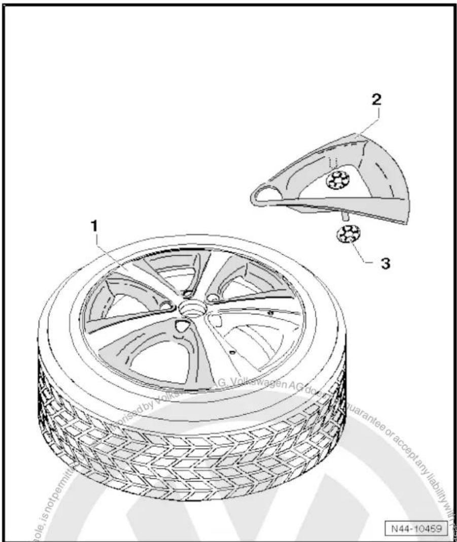 VOLKSWAGEN Golf Variant (2007) - Installing trim element - 2