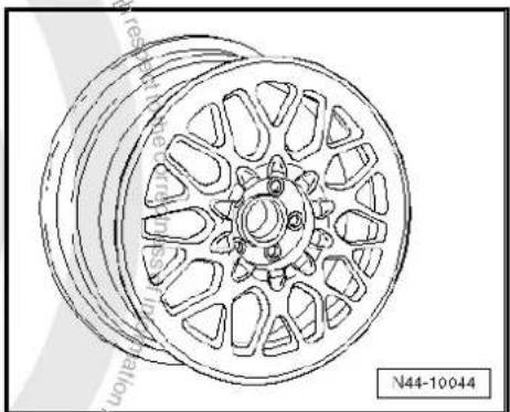 VOLKSWAGEN Golf Variant (2007) - 6^1 / 2 ~J × 15 - 6