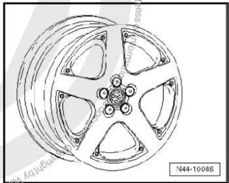 VOLKSWAGEN Golf Variant (2007) - 7 J x 17 offset 38 - 3