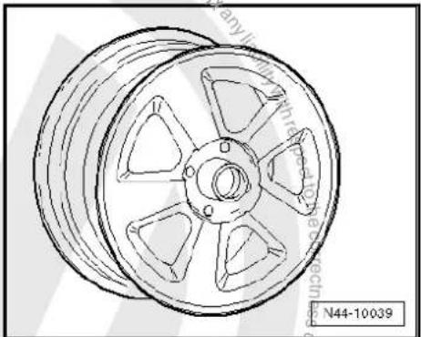 VOLKSWAGEN Golf Variant (2007) - Wheel allocation Passat, type 35l model year 1994 to model year 1997 - 13