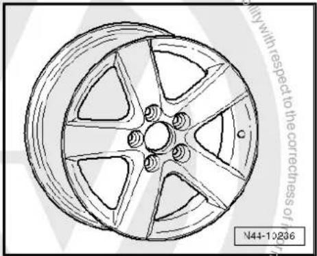 VOLKSWAGEN Golf Variant (2007) - 6^1 / 2J× 16 - 16