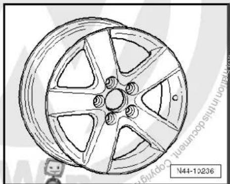VOLKSWAGEN Golf Variant (2007) - 6^1 / 2J× 16 - 17