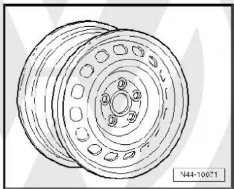 VOLKSWAGEN Golf Variant (2007) - 6^1/_2 J x 16 - 4