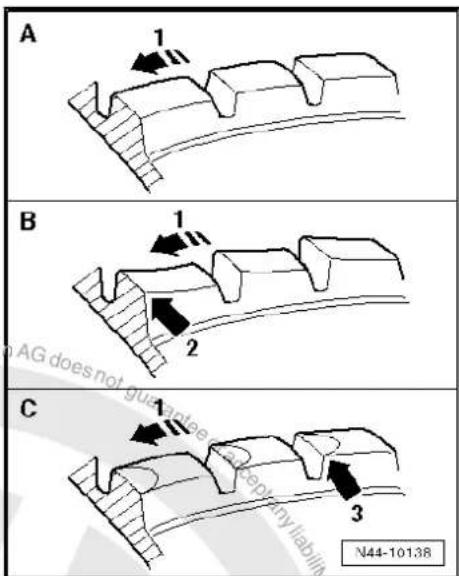 VOLKSWAGEN Golf Variant (2007) - Flat spots (from locking wheels) - 1