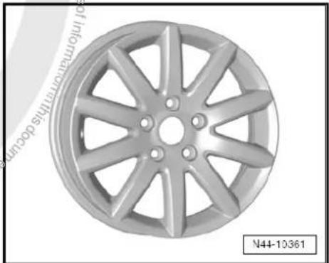 VOLKSWAGEN Golf Variant (2007) - 6^1 / 2J× 16 - 11