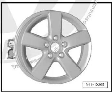 VOLKSWAGEN Golf Variant (2007) - 6^1 / 2J× 16 - 17