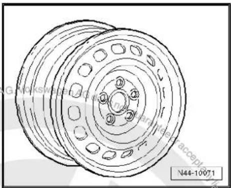 VOLKSWAGEN Golf Variant (2007) - Winter wheels - 1