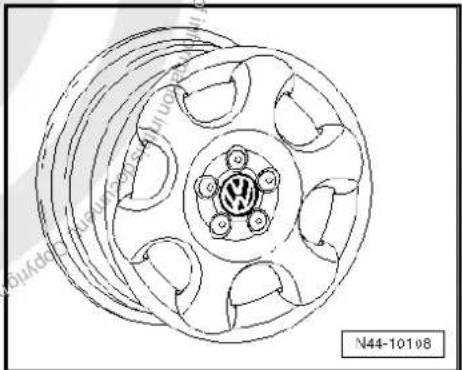 VOLKSWAGEN Golf Variant (2007) - 6^1/2 ~J × 16 - 8