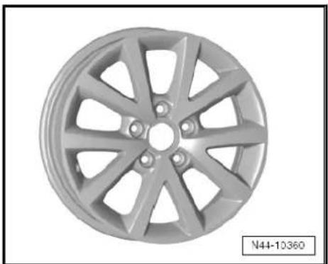VOLKSWAGEN Golf Variant (2007) - Winter wheels - 12