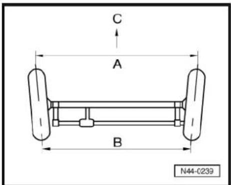 VOLKSWAGEN Golf Variant (2007) - Toe-out or negative toe-in - 2