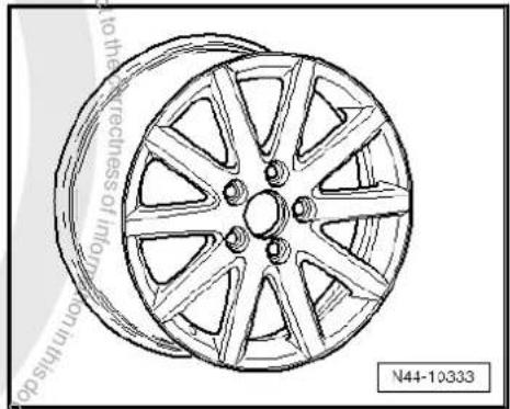 VOLKSWAGEN Golf Variant (2007) - 6^1 / 2 ~J × 16 - 5