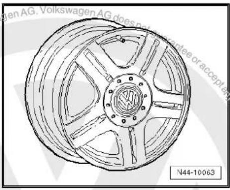 VOLKSWAGEN Golf Variant (2007) - 6^1/_2 J x 16 - 6