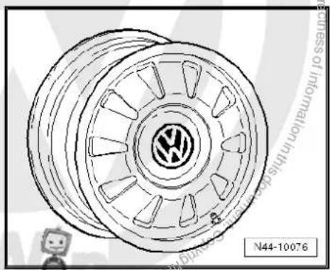 VOLKSWAGEN Golf Variant (2007) - 6 J x 15 - 6