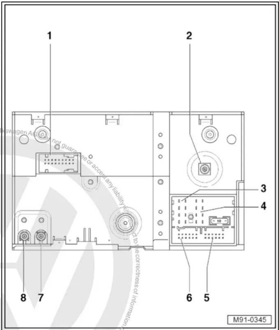 VOLKSWAGEN Golf Variant (2010) - Connectors - 1