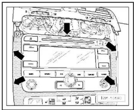 VOLKSWAGEN Golf Variant (2010) - Removing - 2