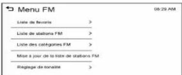 CHEVROLET Trax (2013) - Miseàjourdelalistedesstations - 1