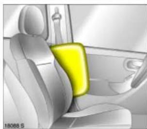 OPEL Combo (2009) - Front airbag system \* - 1