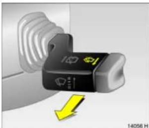 OPEL Combo (2009) - Adjustable wiper interval - 1