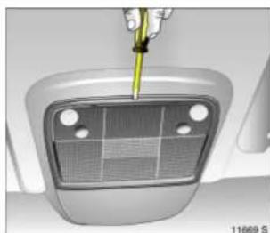 OPEL Combo (2009) - Courtesy lamps - 2