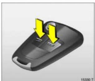 OPEL Combo (2009) - Mechanical unlocking or locking of individual doors - 3